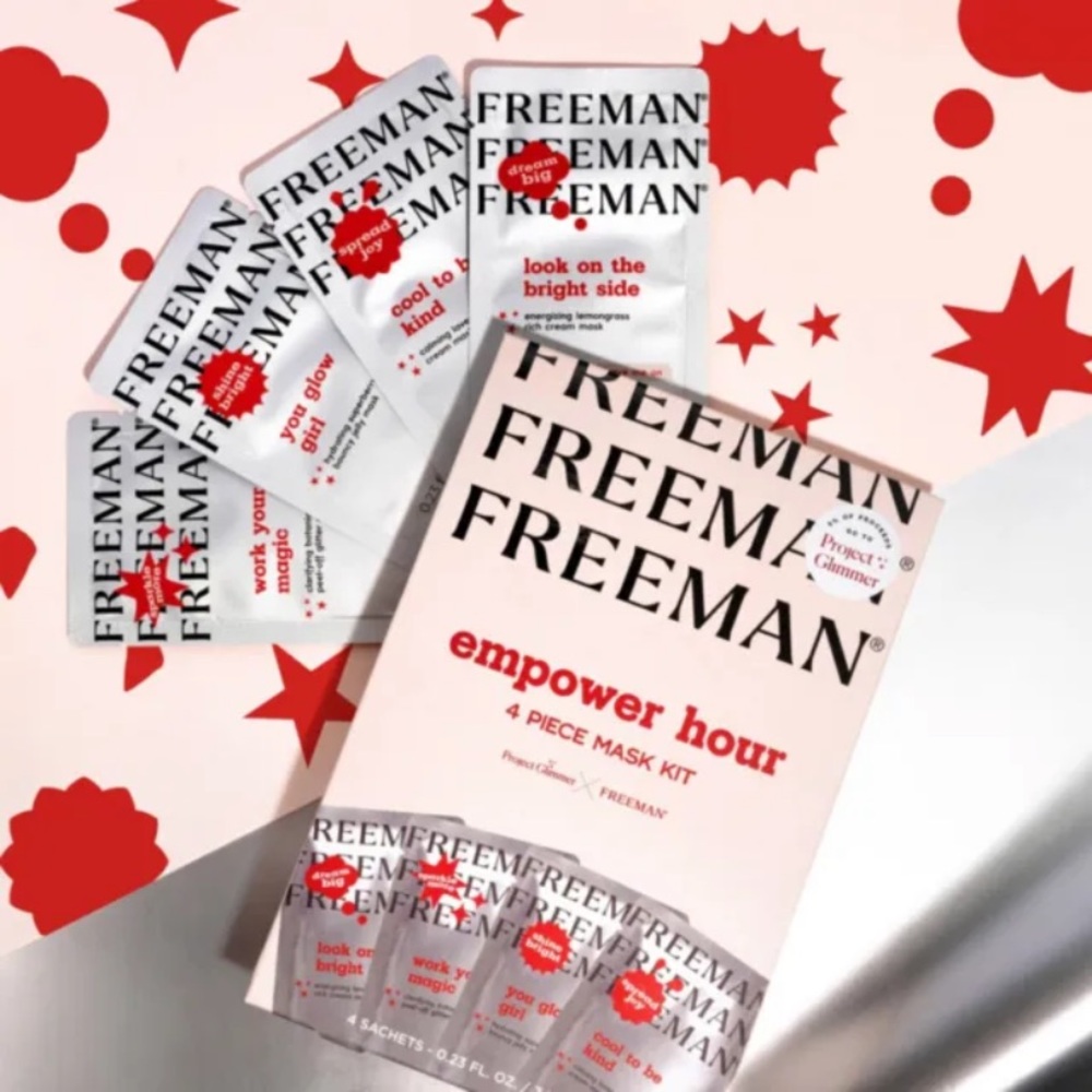Freeman Beauty Empower Hour 4 Piece Facial Mask Kit